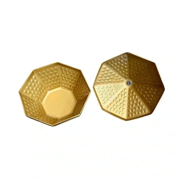 IKEA GOKVÄLLA 605.420.33 Ramadán Collection Gold Tone Aluminum Serving Bowl - Picture 6 of 12